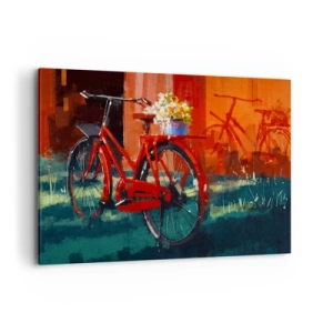 Tablou pe pânză - I want to ride my bicycle - 100x70 cm