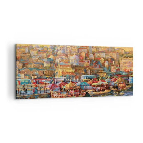 Tablou pe pânză - O poveste din Istanbul - 120x50 cm