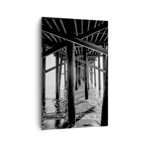 Tablou pe pânză - Loc de ascuns pe plajă - 80x120 cm