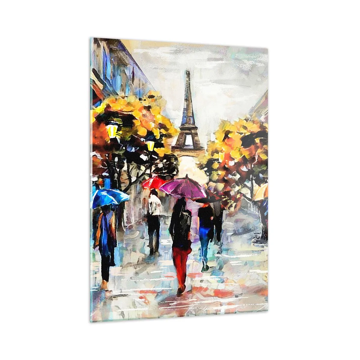 Tablou pe sticlă - Deosebit de frumos în toamnă - 50x70 cm