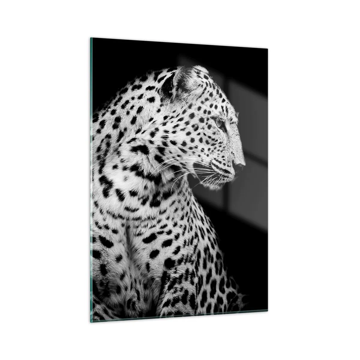 Tablou pe sticlă - Profilul drept perfect! - 50x70 cm