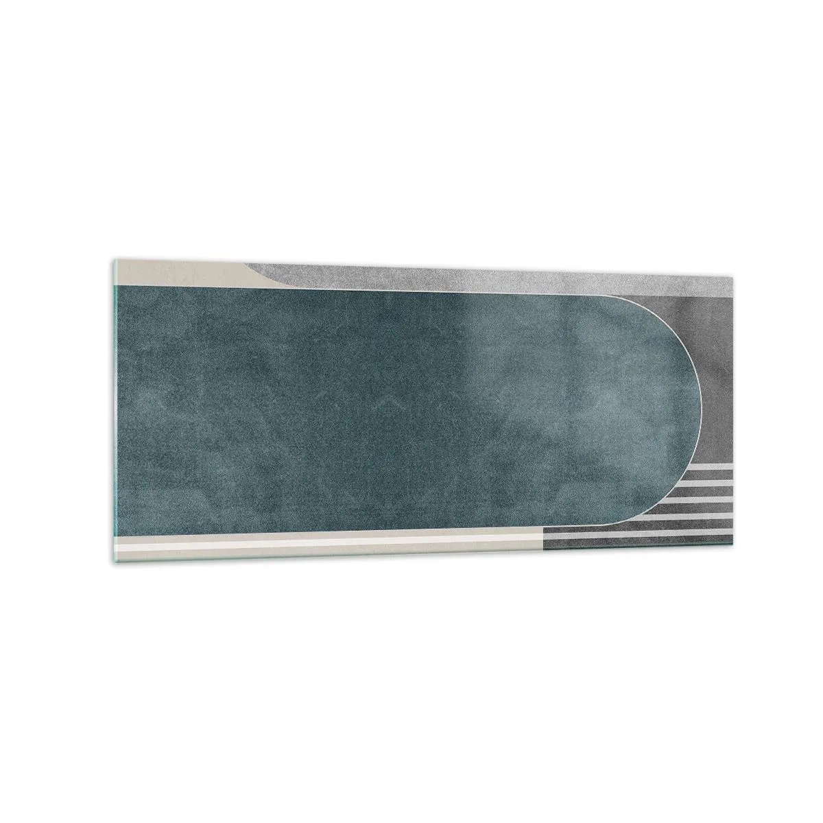 Tablou pe sticlă - Compoziție de nivel - 120x50 cm