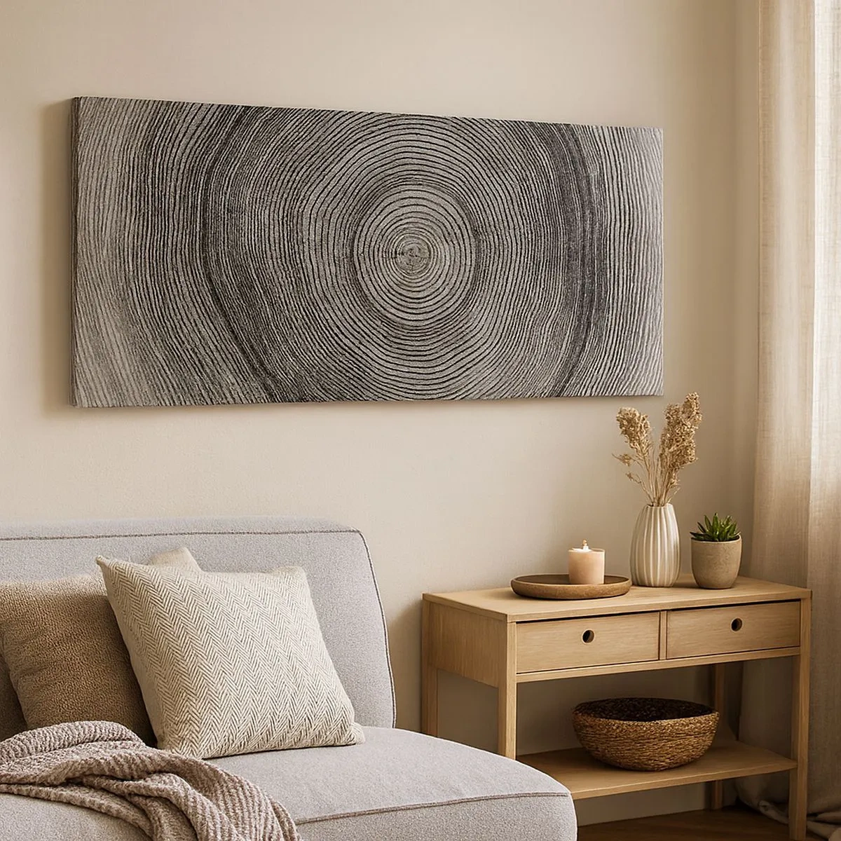 Tablou pe pânză - Un semn al vremurilor - 100x40 cm