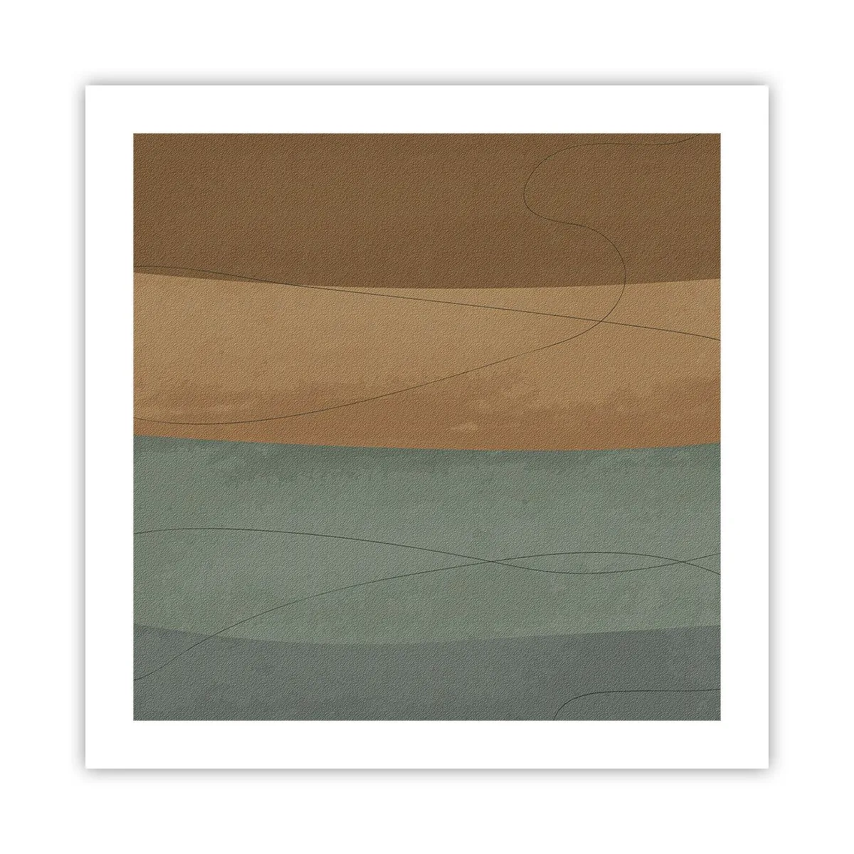 Poster - Compoziție orizontală - 50x50 cm