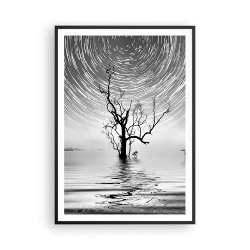Poster în ramă neagră - O simfonie a naturii - 70x100 cm
