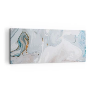 Tablou pe pânză - Albul ridicat - 100x40 cm