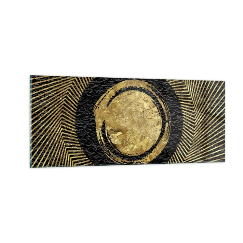 Tablou pe sticlă - Compoziție glamour - 100x40 cm