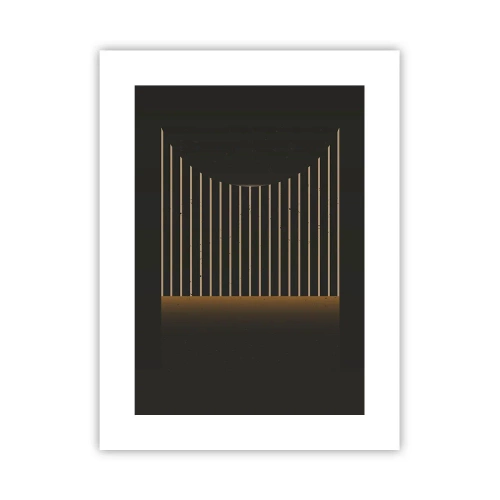 Poster - Explorați întunericul - 30x40 cm