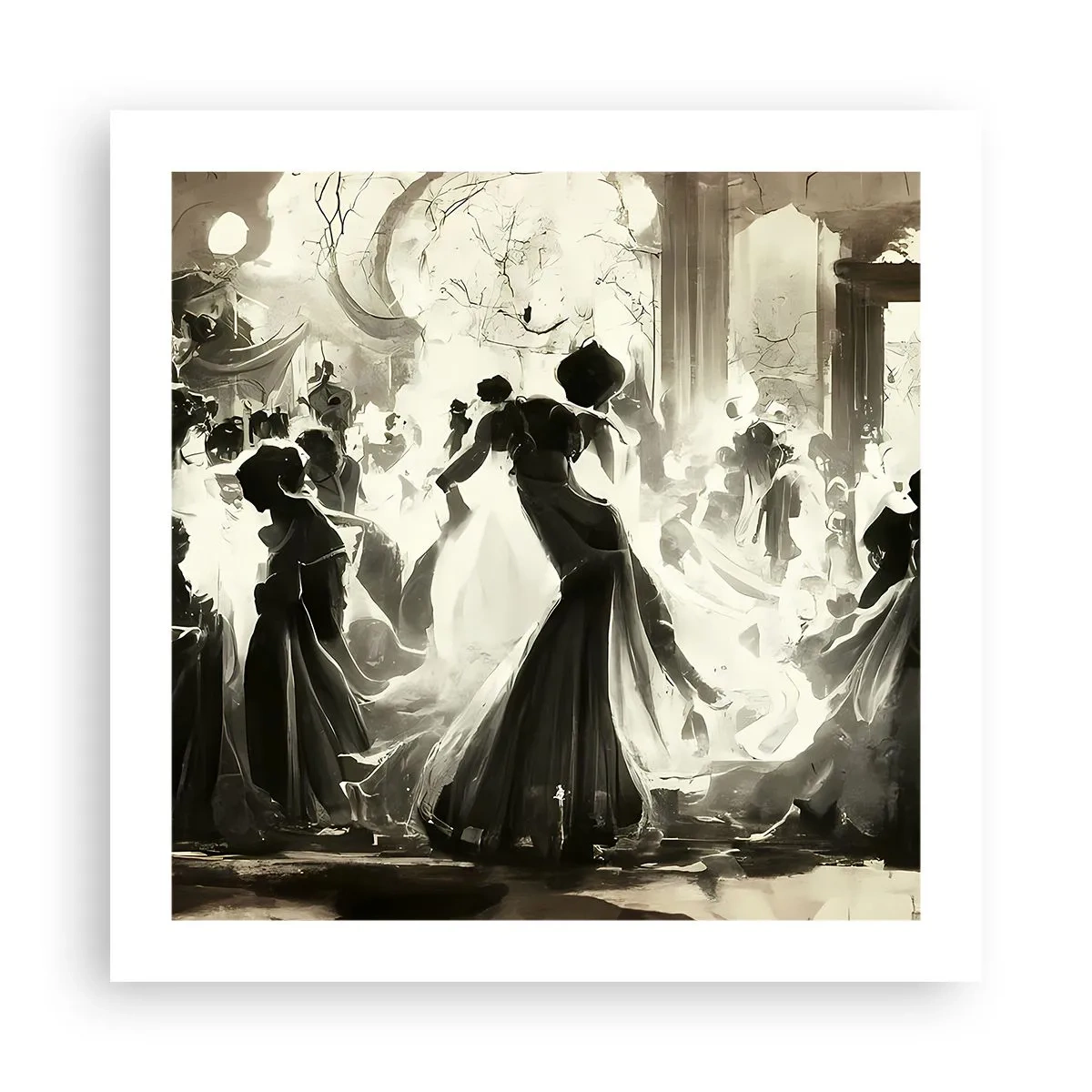 Poster - Marea mascaradă - 50x50 cm