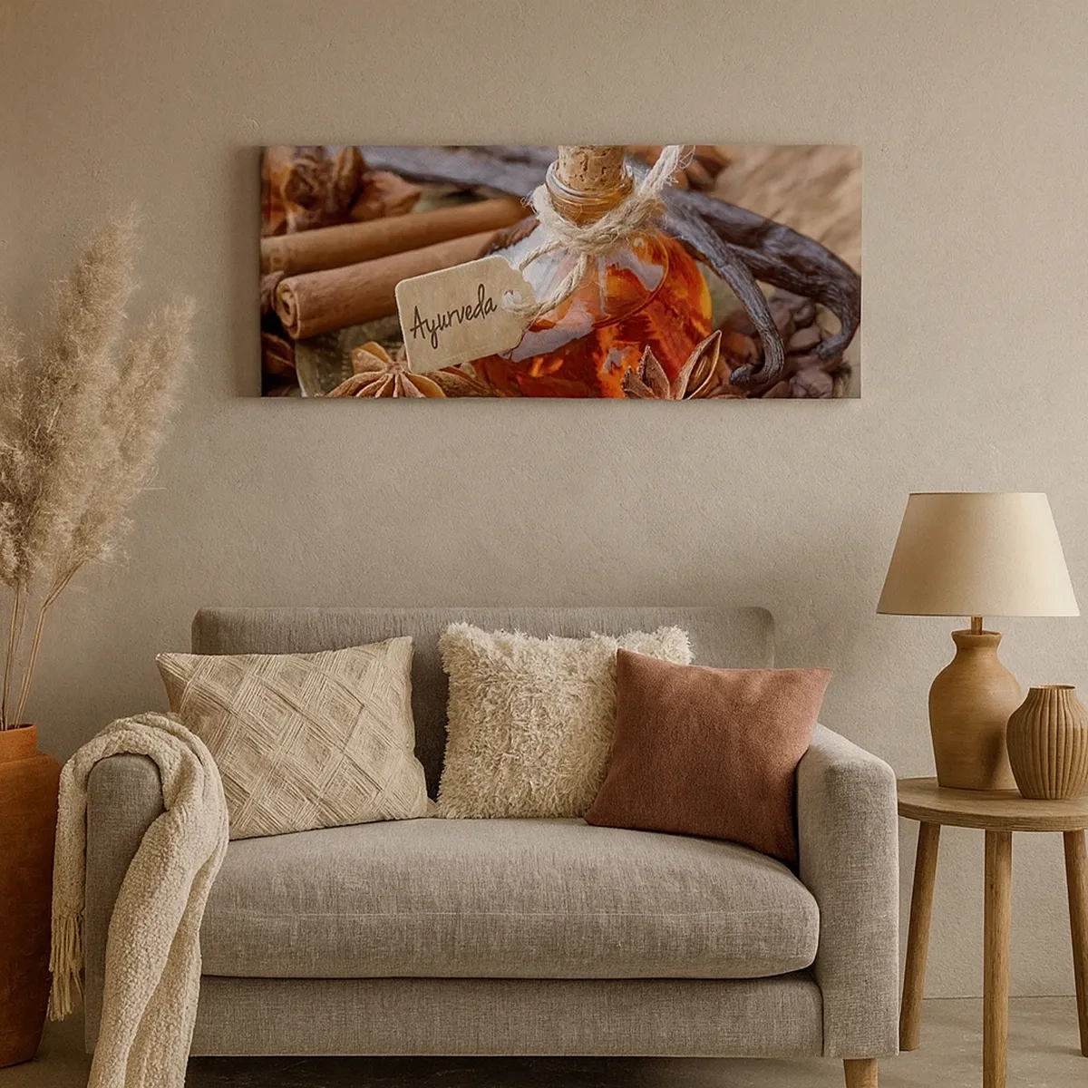 Tablou pe pânză - Unitatea trupului și a spiritului - 30x30 cm