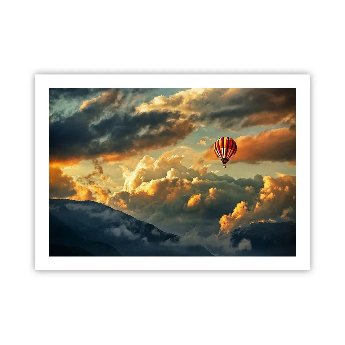 Poster - Zbor pentru că vreau - 70x50 cm