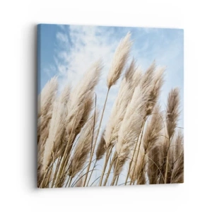 Tablou pe pânză - Mângâiere însorită și vântoasă - 30x30 cm