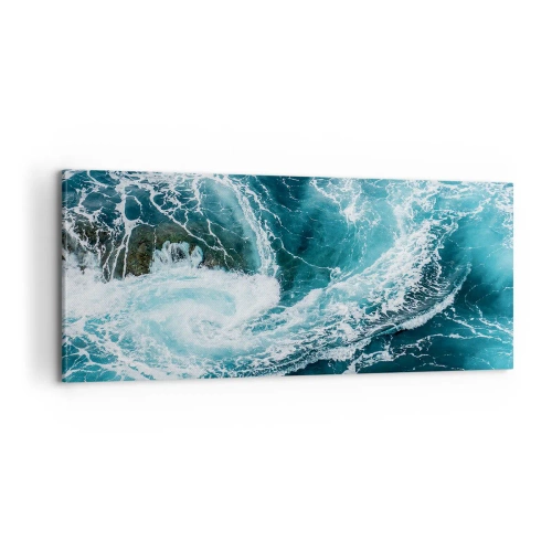 Tablou pe pânză - Poarta spre interiorul Pământului - 100x40 cm
