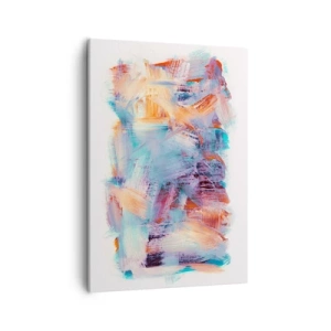 Tablou pe pânză - O dezordine colorată - 50x70 cm