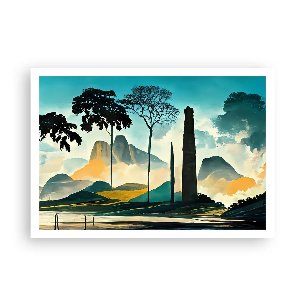 Poster - Din ce în ce mai sus - 100x70 cm