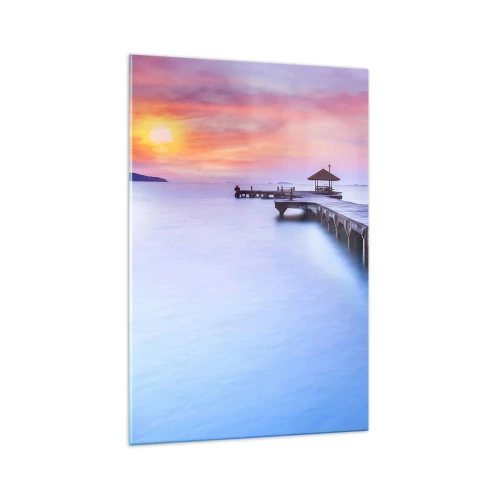 Tablou pe sticlă - Mare de liniște până la orizont - 70x100 cm