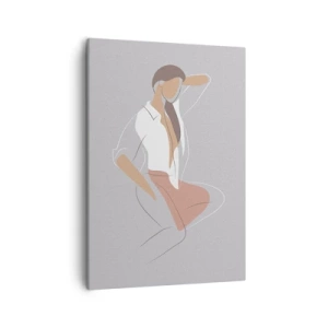 Tablou pe pânză - Schiță de farmec - 50x70 cm