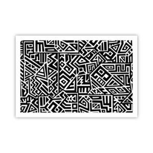 Poster - Compoziție precolumbiană - 91x61 cm