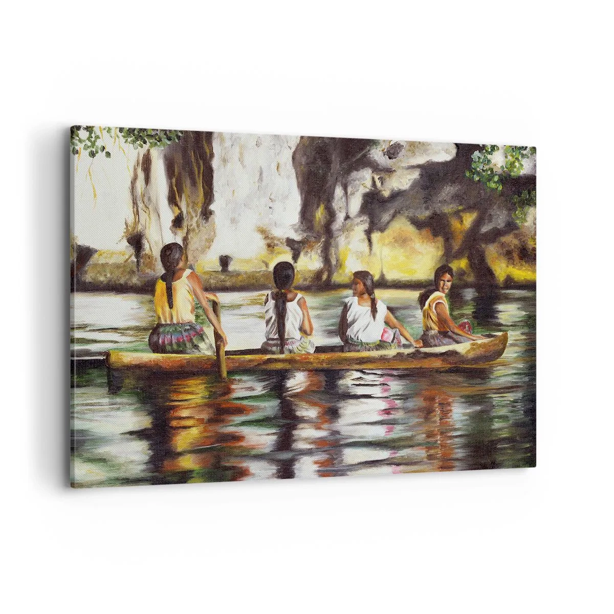 Tablou pe pânză - Într-un paradis polinezian - 100x70 cm