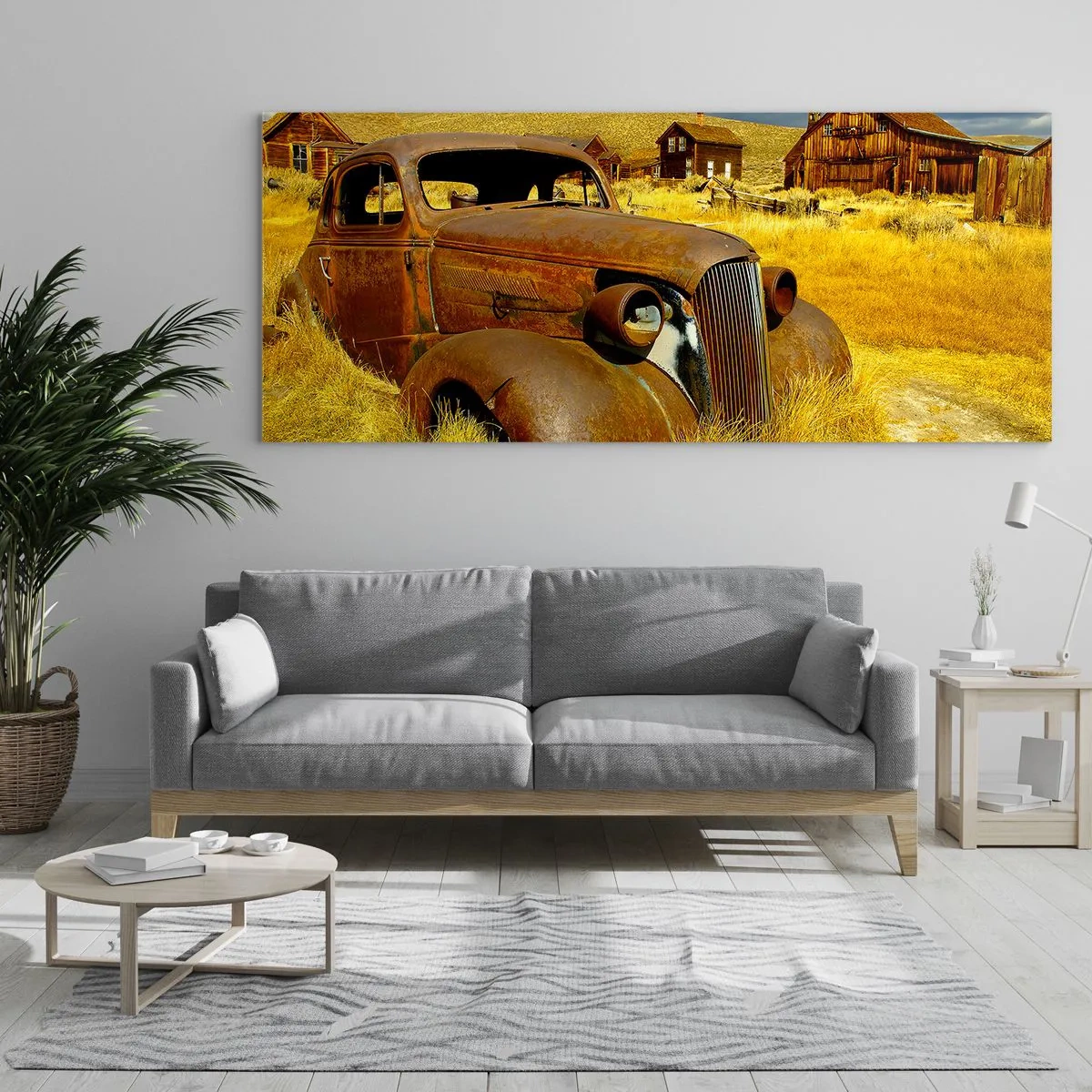 Tablou pe sticlă - O odihnă binemeritată - 100x40 cm