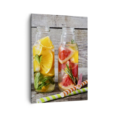 Tablou pe pânză - Sănătoase prin natura - 50x70 cm