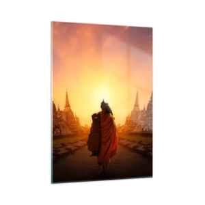 Tablou pe sticlă - În pace prin eternitate - 50x70 cm