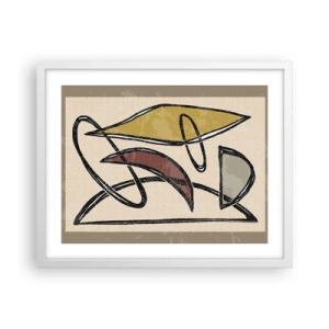 Poster în ramă albă - Vertical și orizontal - 50x40 cm