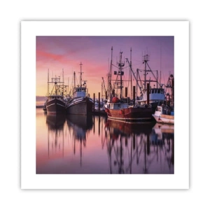 Poster - Înainte de o zi plină - 40x40 cm