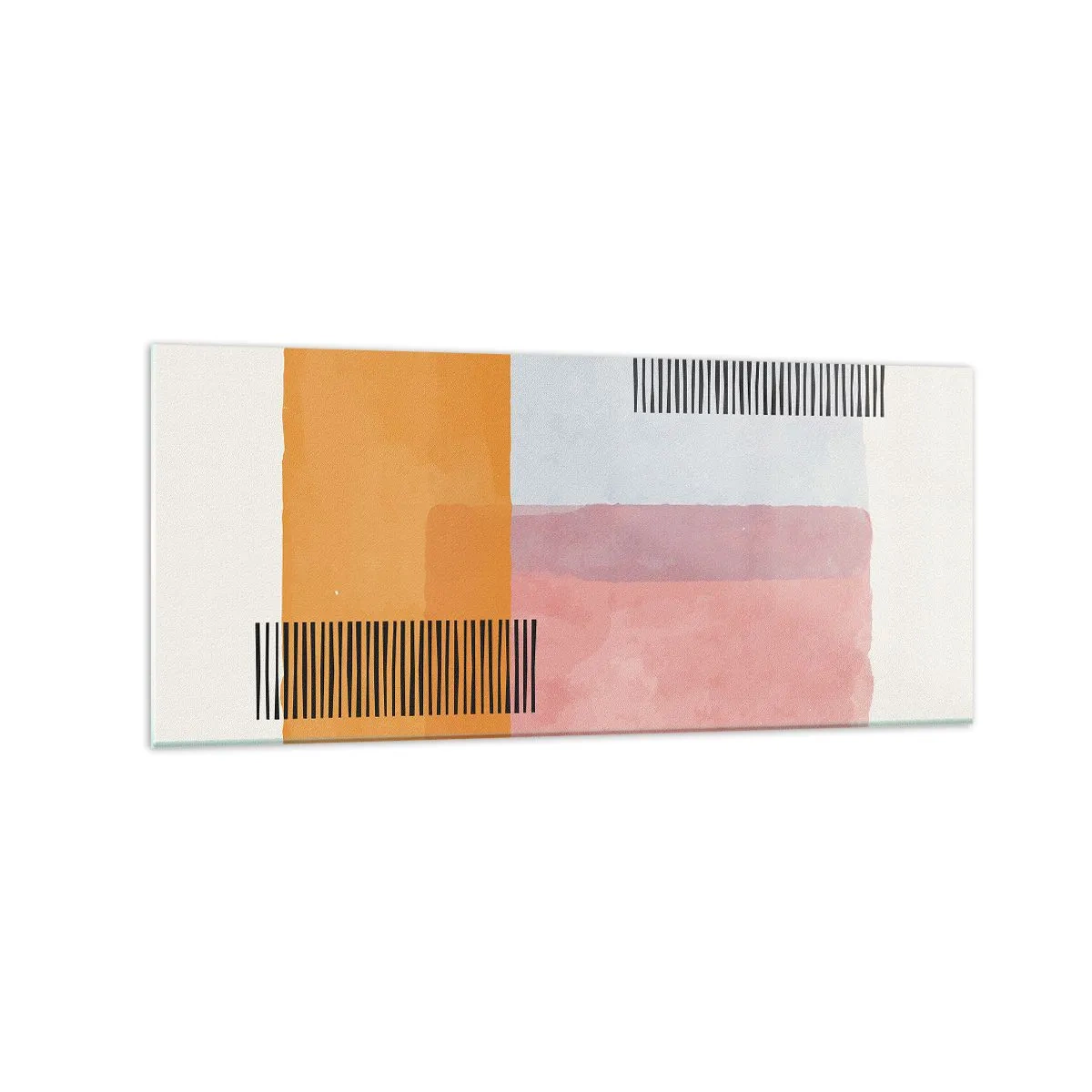 Tablou pe sticlă - Din colț în colț - 120x50 cm