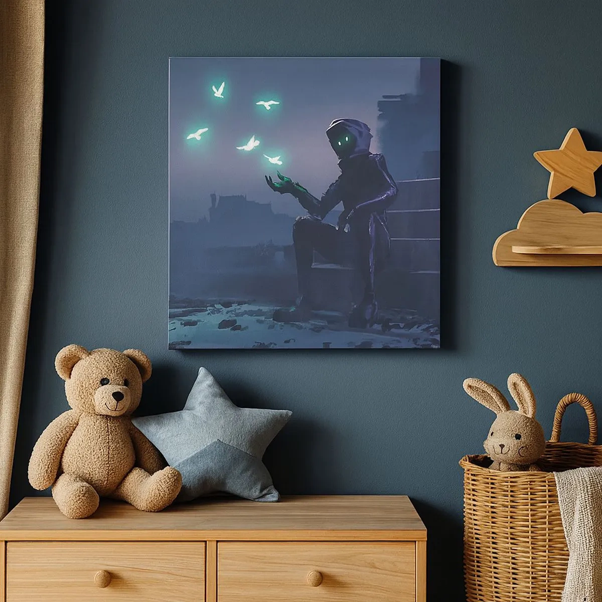 Tablou pe pânză - Viața se va întoarce - 30x30 cm