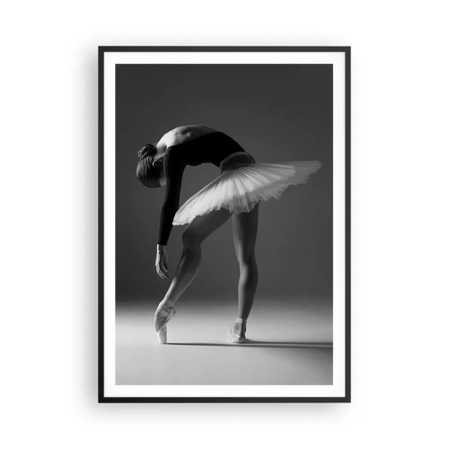 Poster în ramă neagră - Bella balerina - 70x100 cm