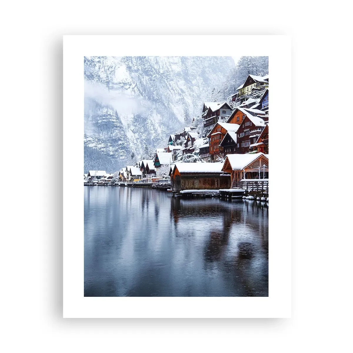 Poster - În decor de iarnă - 40x50 cm