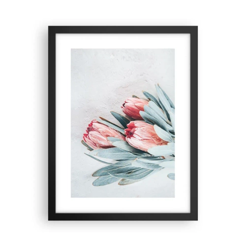 Poster în ramă neagră - Rușinate de propria lor frumusețe - 30x40 cm