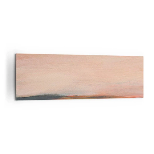 Tablou pe pânză - Tonalitatea de roz - 160x50 cm
