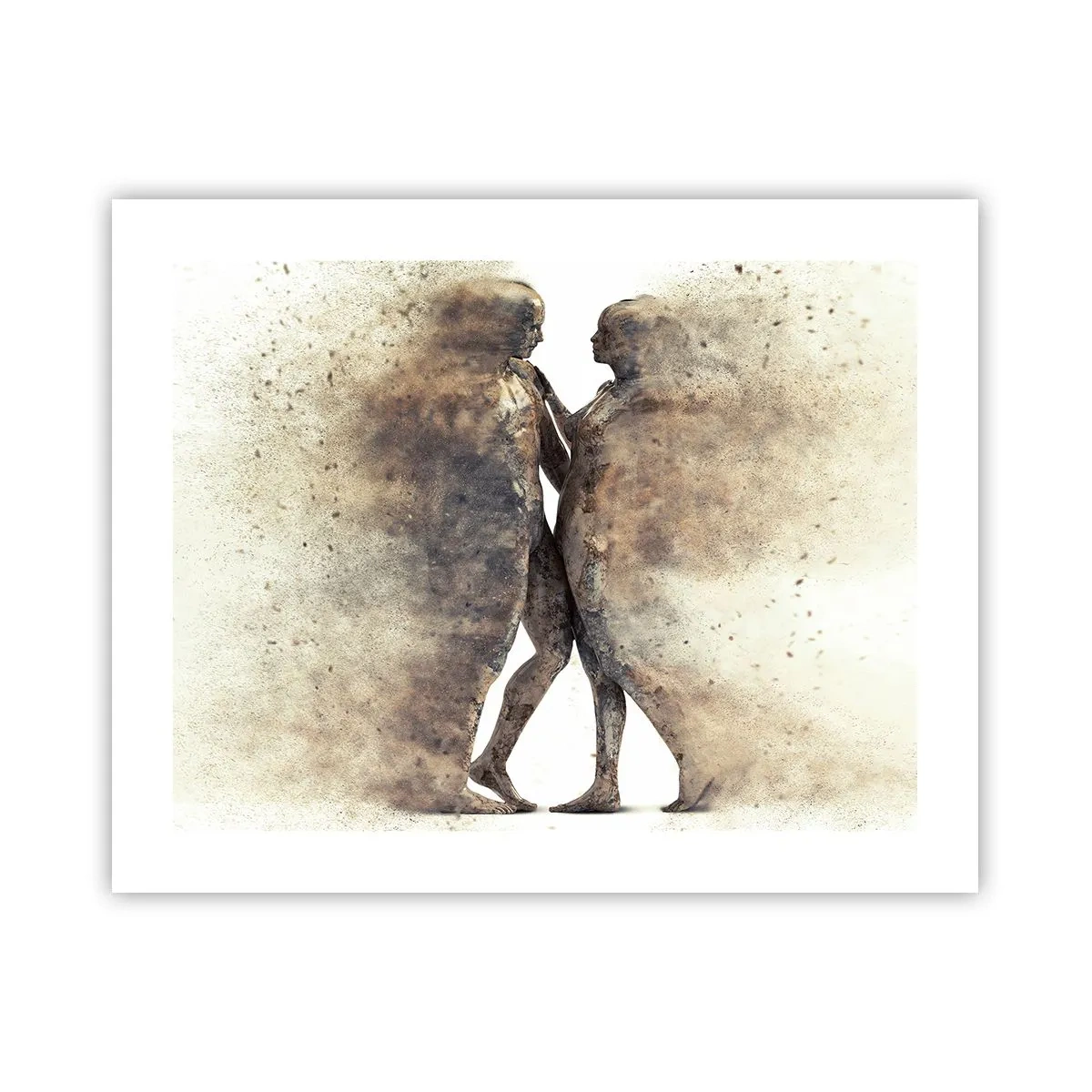Poster - Din praf s-au ridicat la iubire - 50x40 cm