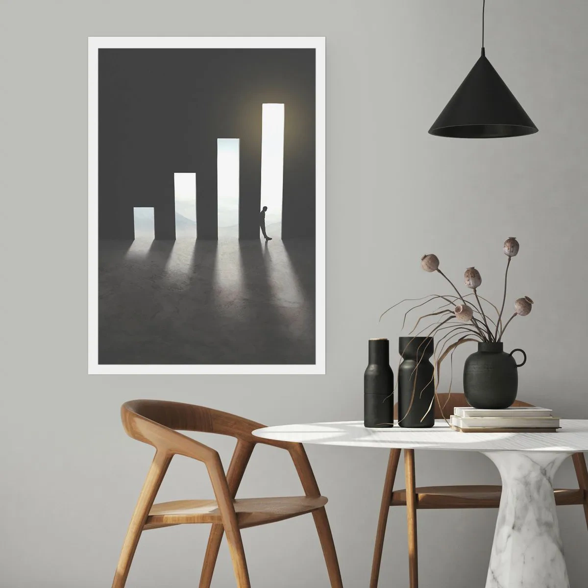 Poster - Succesul - o impresie - 50x70 cm