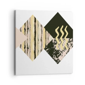 Tablou pe pânză - Aparent simplu - 70x70 cm