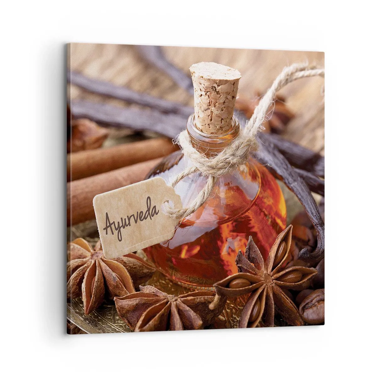 Tablou pe pânză - Unitatea trupului și a spiritului - 60x60 cm