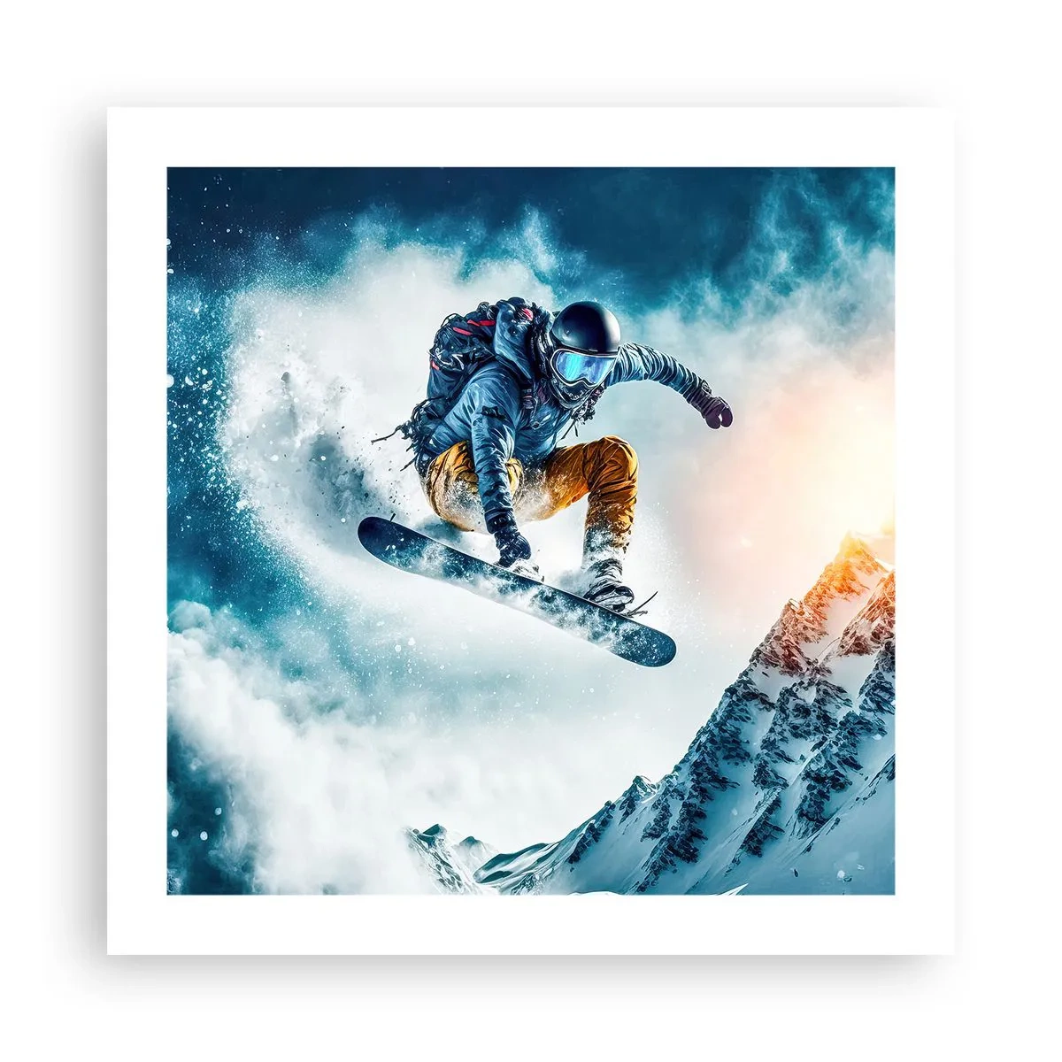 Poster - Emoții extreme - 50x50 cm