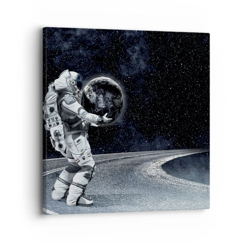 Tablou pe pânză - Pe Calea Lactee - 30x30 cm