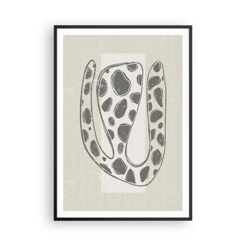 Poster în ramă neagră - O creatură bizară - 70x100 cm