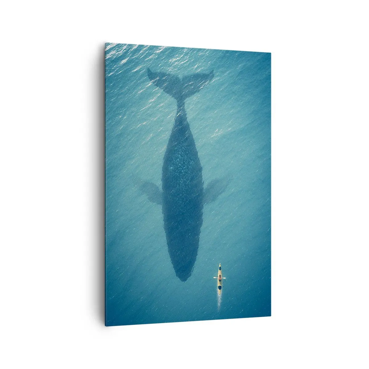 Tablou pe pânză Canvas - Întâlnire pe ocean - 80x120 cm