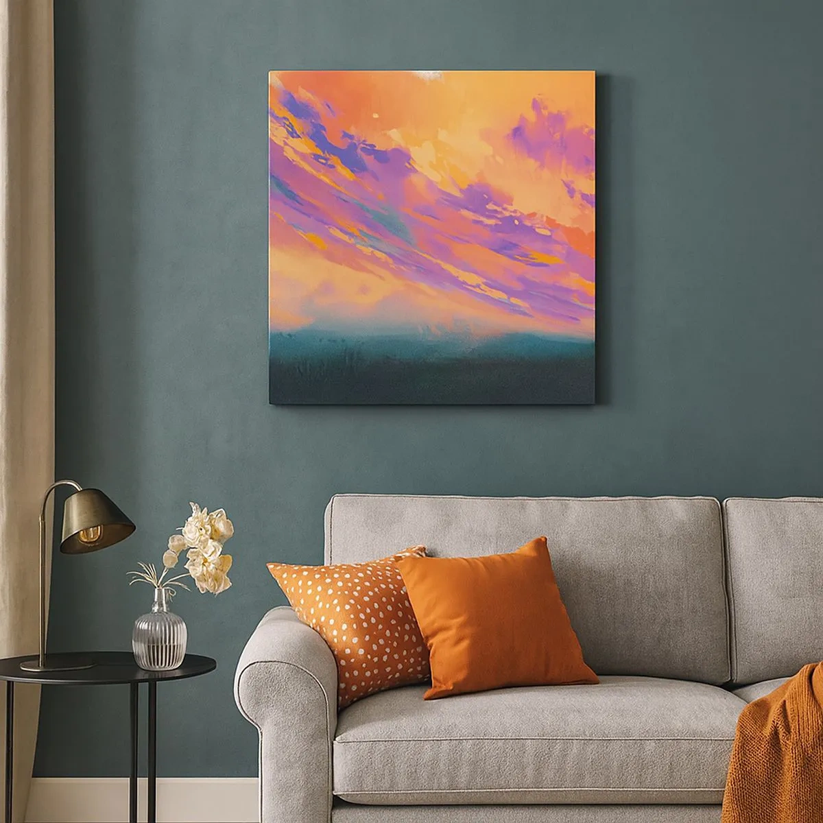 Tablou pe pânză - Puterea de atracție - 30x30 cm