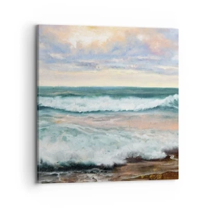 Tablou pe pânză - Aici îți vei alina sufletul - 70x70 cm