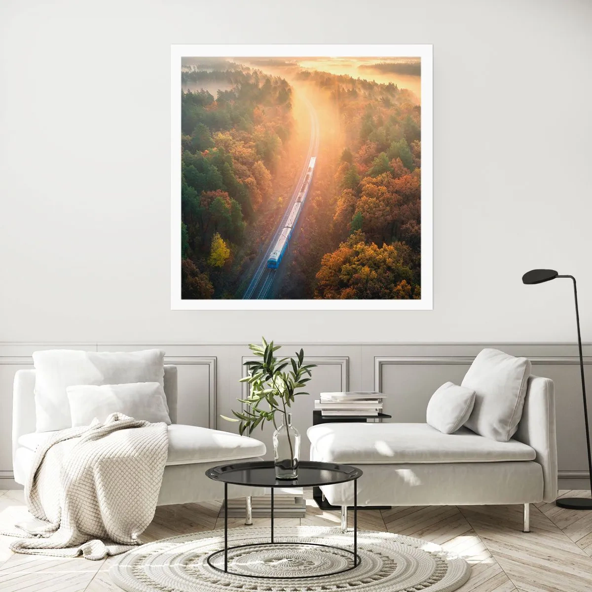 Poster - Călătorie de toamnă - 30x30 cm