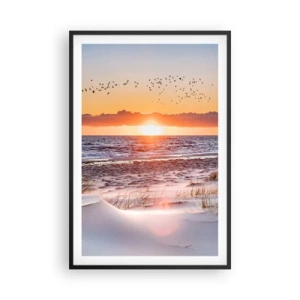 Poster în ramă neagră - Peisaj orizontal - 61x91 cm