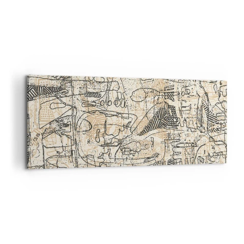 Tablou pe pânză - Așteaptă să fie descifrat - 120x50 cm