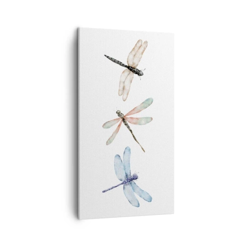 Tablou pe pânză - Libelule imponderabile - 45x80 cm