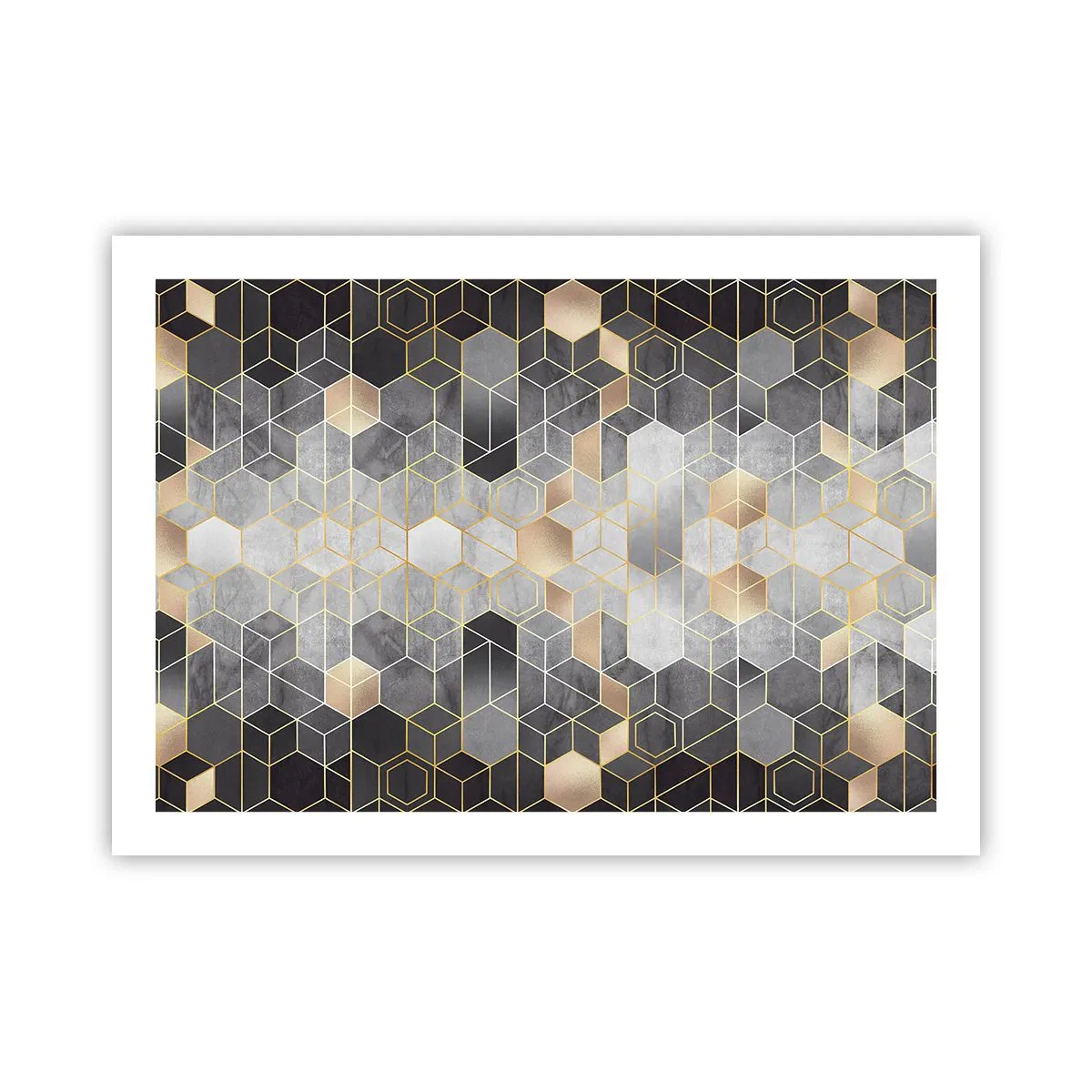 Poster - Compoziție diamantată - 70x50 cm