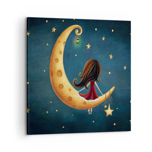 Tablou pe pânză - A fost odată ca niciodată... - 60x60 cm